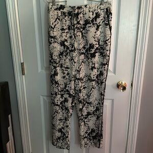 Banana Republic splatter print pants. Size 16